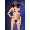 Chilirose - Cr 4840 Micro Bikini Noir S/M